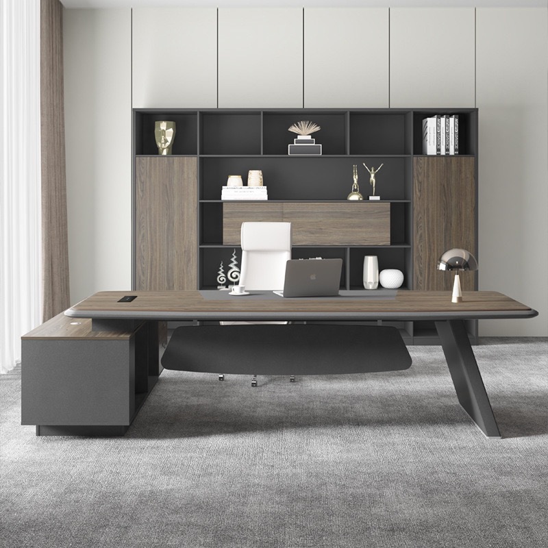 办公家具 老板桌电脑桌主管桌经理桌 简约现代总裁大班台 办公家具 老板桌电脑桌主管桌经理桌 简约现代总裁大班台